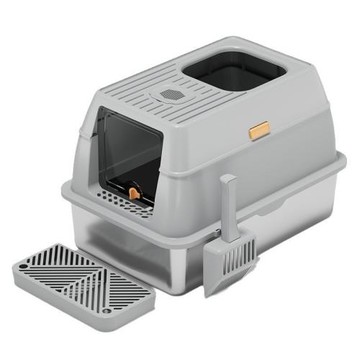 全封閉貓砂盆大號防臭貓廁所封閉式貓沙盆寵物用品批發防外濺