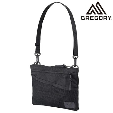 Gregory 斜背包/側背包/肩背包 2L Sacoche M 109457 0440 黑色子彈