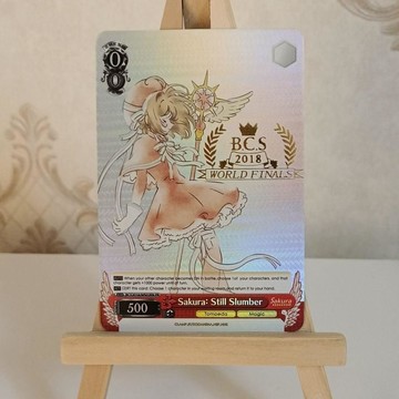 【動漫周邊】免運 非官方 魔卡少女櫻 BCS大獎賽 精品閃卡
折光彩閃工藝
86*59MM尺寸