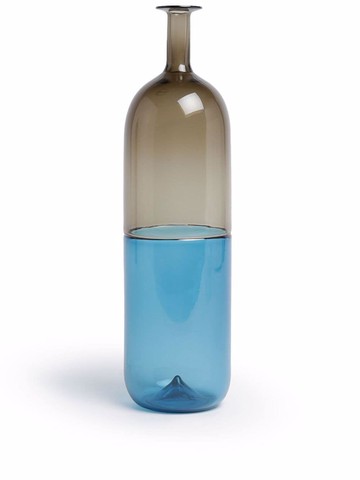 Venini - Bolle bottle vase - unisex - Murano Glass - One Size - Grey