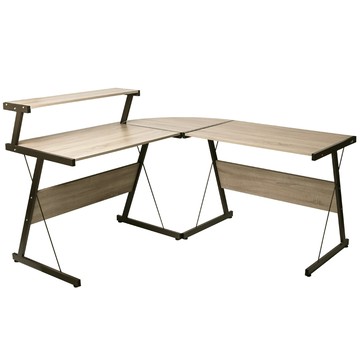 特力屋 新查里士L型 辦公桌 電腦桌 書桌