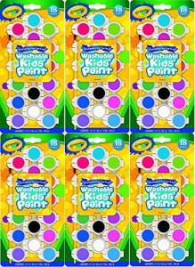 クレヨラ アメリカ 海外輸入 Crayola Washable Kid's Paint Assorted