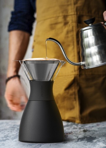Asobu Pour Over -PO300 經典手沖咖啡濾壺 1L不鏽鋼保溫壺