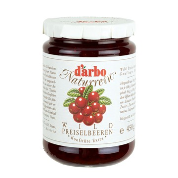 d'arbo 徳寶 越桔果醬  奧地利進口  450g  1罐