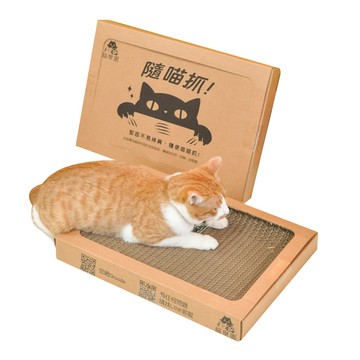 COCO【免運🔥】貓樂園 ParkCat 隨喵抓/不易掉屑 能性貓抓板 符合SGS安全檢測貓抓板 貓玩具 抓板