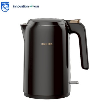 PHILIPS飛利浦 1.5L不鏽鋼防燙煮水壺 HD9389_廠商直送