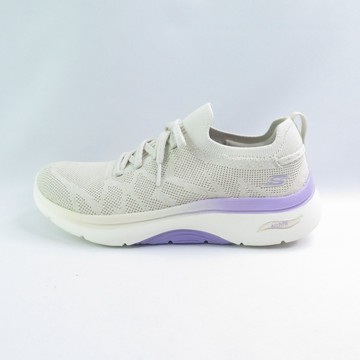 Skechers 125320NTPR 女健走鞋 GO WALK Arch Fit 2.0 BEL 米棕紫