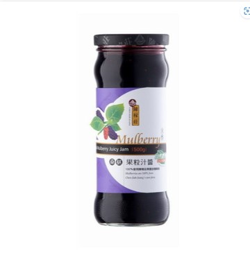 陳稼莊 桑椹果粒汁醬500g