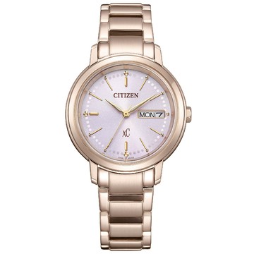 CITIZEN xC系列 光動能 簡約時尚腕錶 錶 手錶 送禮 32.5mm / EW2426-54X