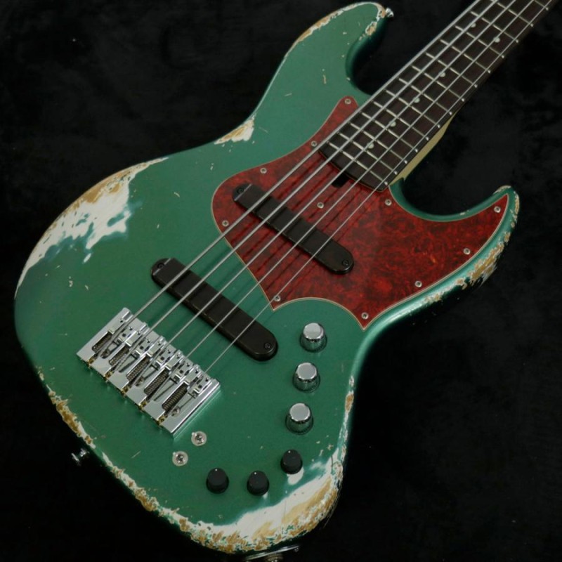 美品Xotic XJ-1T 5st Sherwood Green おまけ付き - ベース