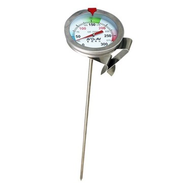 聖岡科技dr.avge-725d加長型 多用途 不銹鋼 溫度計(探針25公分0~300度 指針式