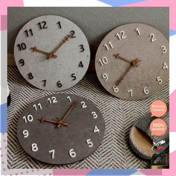 Banana Studio / Silent Wood Stock 掛鐘 – 三色可選