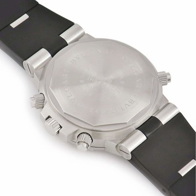 3年保証】 ブルガリ ディアゴノ スクーバ GMT SD38S GMT 白 青