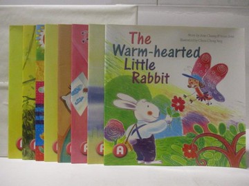 【書寶二手書T5／少年童書_YM5】The Warm-hearted Little Rabbit等_8本合售