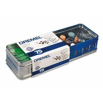 台北益昌 Dremel 精美 真美 通用配件 75件組 707原廠公司貨