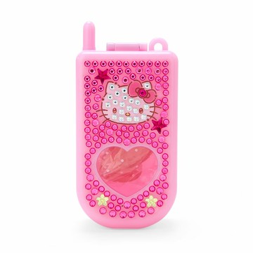 asdfkitty*KITTY閃鑽手機造型收納盒/空盒/置物盒/飾品盒-日本正版商品