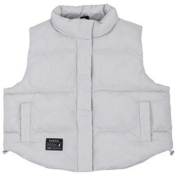 英國KANGOL輕感雲絨智能蓬暖背心