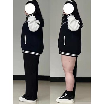 胖mm200斤闊腿褲女秋冬新款大碼黑色梨形顯瘦直筒加絨加厚休閑褲