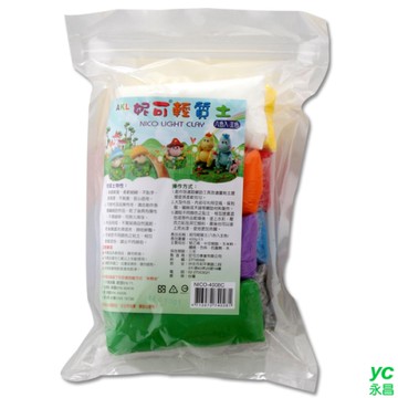 【妮可】NICO 輕質土 400g 8色主色組 / 包 NICO-4008C