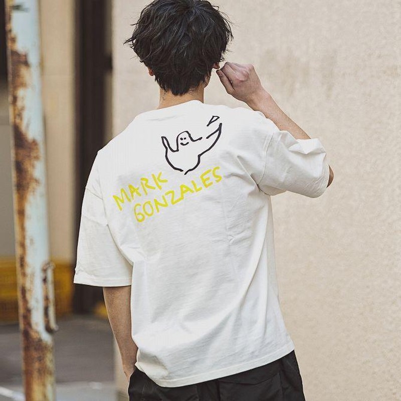 Mark Gonzales マーク ゴンザレス イラストプリント ハーフスリーブ