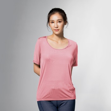 舒適內搭系列｜大U領基本短袖 #G10052