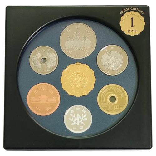 PROOF COIN SET 1999 オールドコインメダルシリーズ1