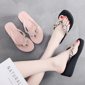 2025新款涼拖女夏外穿可濕水夾腳沙灘鞋ins潮網紅時尚百搭人字拖