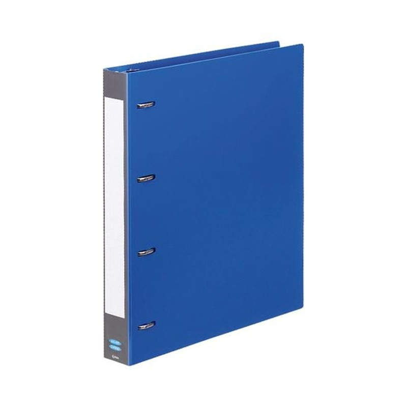 2022SUMMER/AUTUMN新作 （まとめ）TANOSEE ファイルボックス A4 背幅53mm 青 50冊 