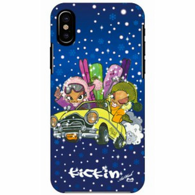 ドライブする可愛いスノーボーダー Design By Artwork For Iphone X Xs Apple Coverfull 通販 Lineポイント最大1 0 Get Lineショッピング