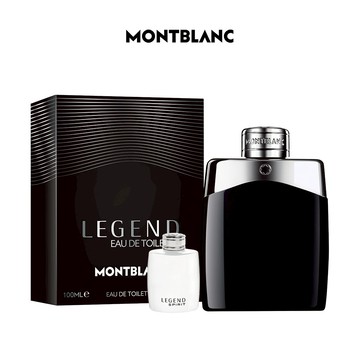 快速出貨【MONTBLANC 萬寶龍】傳奇經典男性淡香水100ml(贈隨機小香乙瓶.附紙袋)可$399加購傳奇經典體香膏75g