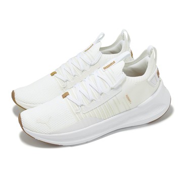 [ACS] Puma 慢跑鞋 Softride Symmetry Fuzion LS 男鞋 女鞋 白 棕 緩震 運動鞋 31148207