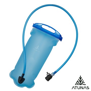 【ATUNAS 歐都納】夾鍊一片式抗菌水袋2L （A1KTGZ07 藍/運動水袋）_廠商直送