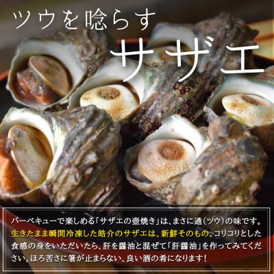 ふるさと納税 南知多町 大あさり、赤エビ、ホタテ、サザエの海鮮バーベキューセット約2kg(CAS冷凍BBQ)