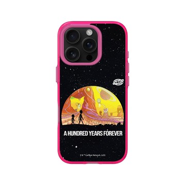 iPhone 16 Pro Clear 粉漾桃 - 瑞克和莫蒂 Rick and Morty - 永遠的冒險