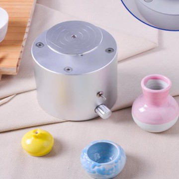 學生機兒童女孩電動手工制作拉胚拉坯丕成人陶瓷陶藝小型家用轉盤