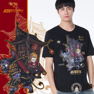 地藏小王 BLUE WAY – 牛年忘返短TEE(黑)