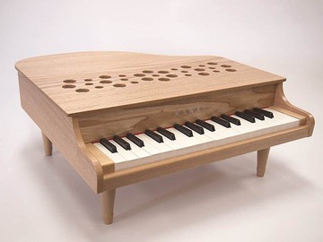KAWAI【日本代購】河合 迷你鋼琴 日本製P – 32 1164 - 原木色