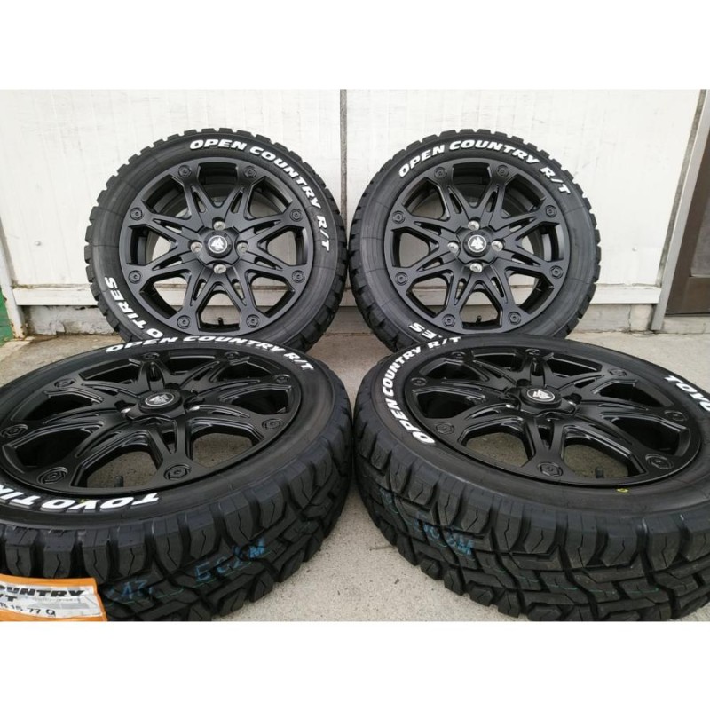 サマータイヤ TOYO オープンカントリー RT ホワイトレター 165/60R15 人気 ハイゼットジャンボ タイヤホイール MUD-X |  LINEショッピング