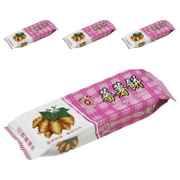 日香 蕃薯餅 嚴選道地食材 精心調配  90g  4包