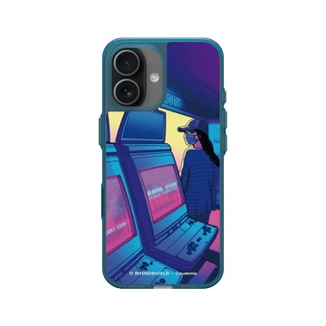 iPhone 17 Clear (相機按鈕) 夜幕藍 - Denise Rashidi (Surudenise) - Arcade 遊戲場