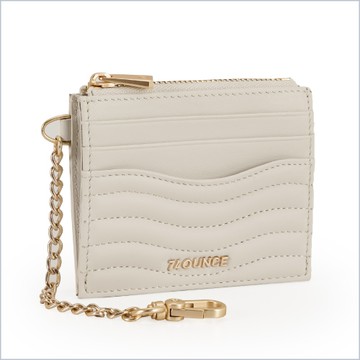 Puff粉撲卡片零錢夾[LN-828-Q2-W]