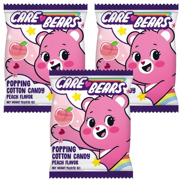 AMANDIER 雅蒙蒂 Care bears跳跳棉花糖 蜜桃風味  15g  3個