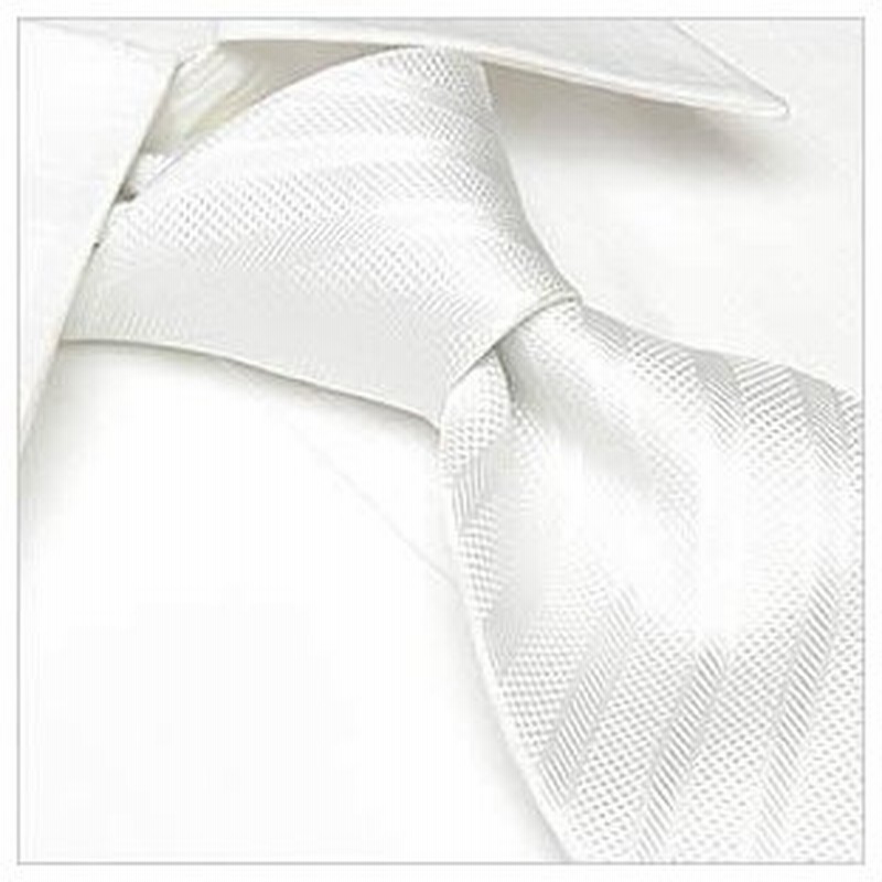 結婚式 ネクタイ 白 ストライプ メンズ 紳士用 フォーマル 結婚式 冠婚葬祭 ホワイト 白 ワイシャツ スーツ メール便発送 通販 Lineポイント最大0 5 Get Lineショッピング