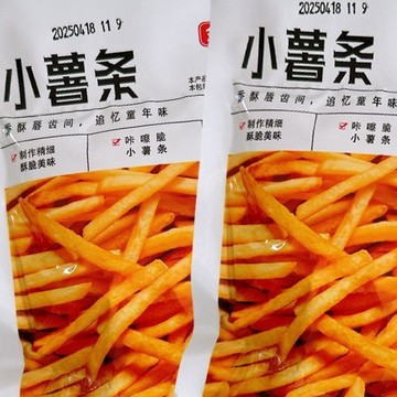 現✨貨金味来小薯条膨化薯条8090经典童年怀旧小吃休闲零食