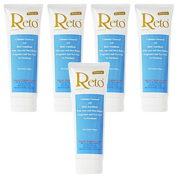 Reto 原型燕麥膠體AD身體滋潤乳液  5條  240ml