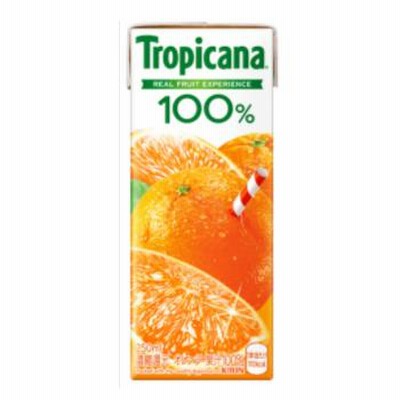 キリン　トロピカーナ 100％ オレンジ 250ml ×24本入 紙パック〔果実飲料　フルーツ　おれんじ　オレンジ　orenge　KIRIN　キリン〕送料無料