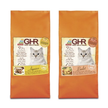 紐西蘭GHR健康主義 無穀貓糧 (全年齡貓適用) 15LBS/6.81kg(買二件送寵喵樂-貓草玩具1個隨機)