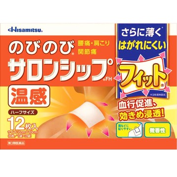 [第3類醫藥品] 野比野比沙龍FH（Fit Warmth）