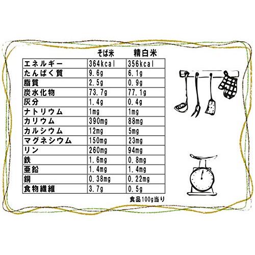 そば米(そばまい) 1kg 国産 雑穀 [そばの実（カラなし）] 雑穀屋穂の香