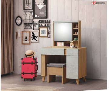 【歐風別館】芙洛琳3.3尺鏡台【基隆至台中免運費】